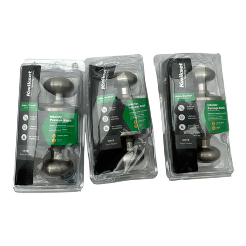 Kwikset satin nickel - satin,