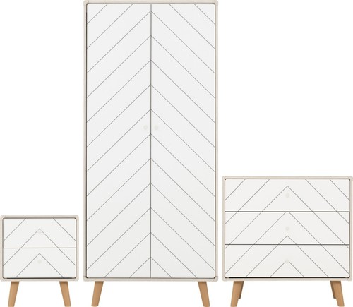 Dixie bedroom furniture trio - dixie,