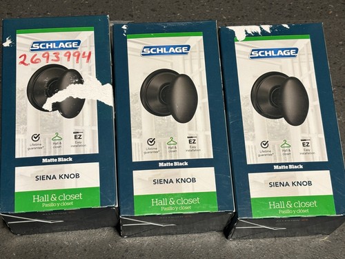 Schlage siena hall - 3x,