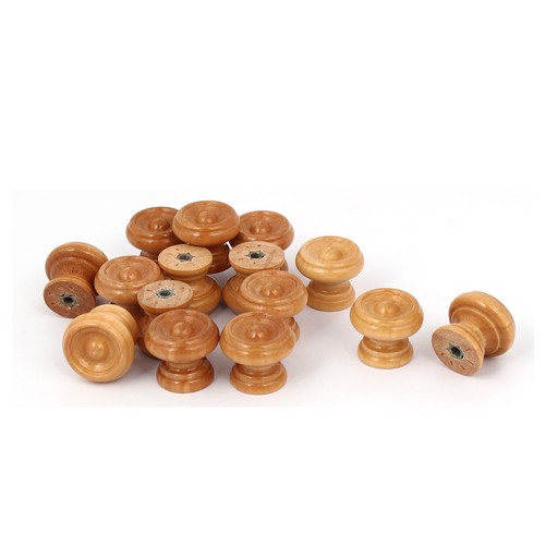 Round wood cabinet - wood,