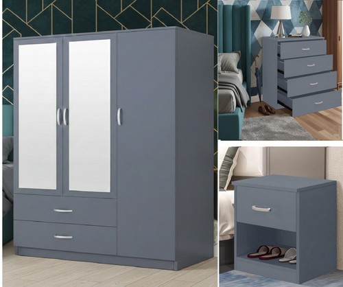 Piece high gloss grey - 3,