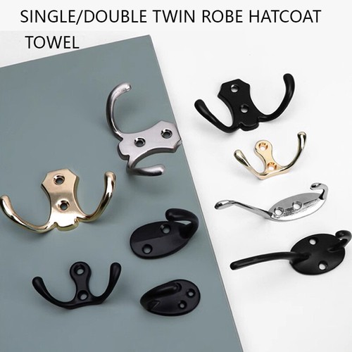 Twin robe hatcoat towel hook - twin,