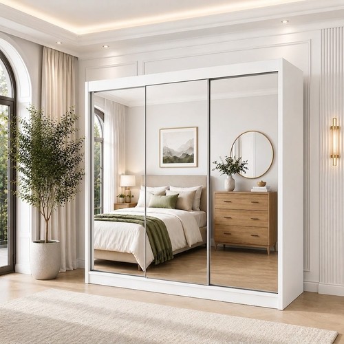 Modern maple full mirror - maple,