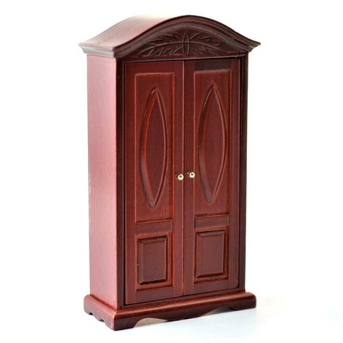 Dolls house mahogany door - dolls,