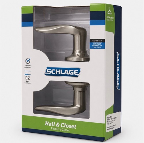 Schlage sacramento hall closet - schlage,