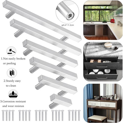 Kitchen door handles - door, silver